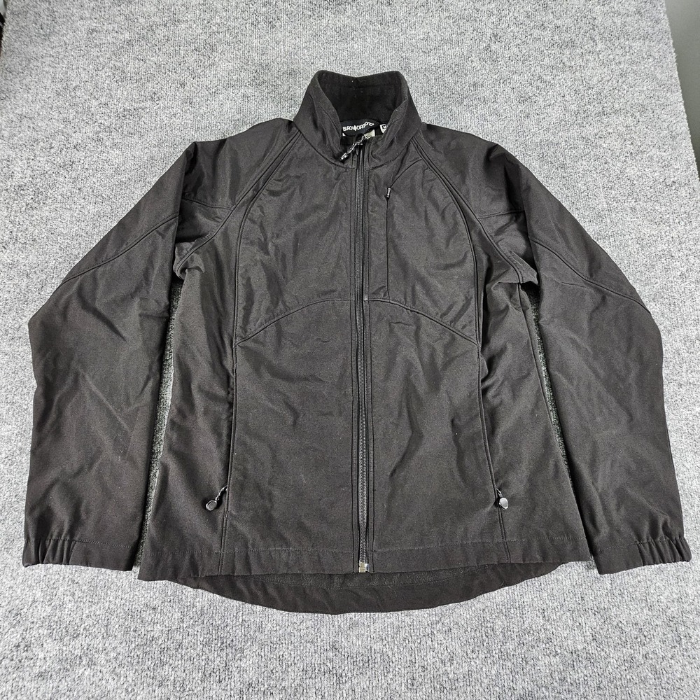 Black Diamond Jacket‎ Mens Medium Black Softshell Full Zip Outdoor Hiking Layer